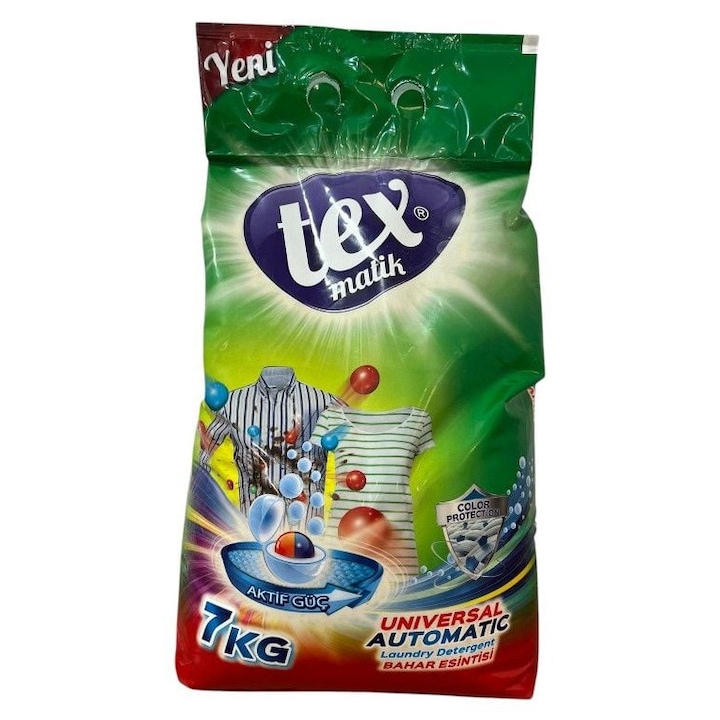 Detergent de rufe pudra universal TEX 7KG