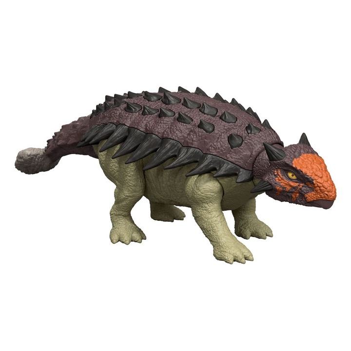 Csuklós figura Wild Roar Ankylosaurus hangokkal Jurassic World Rebirth 25 cm