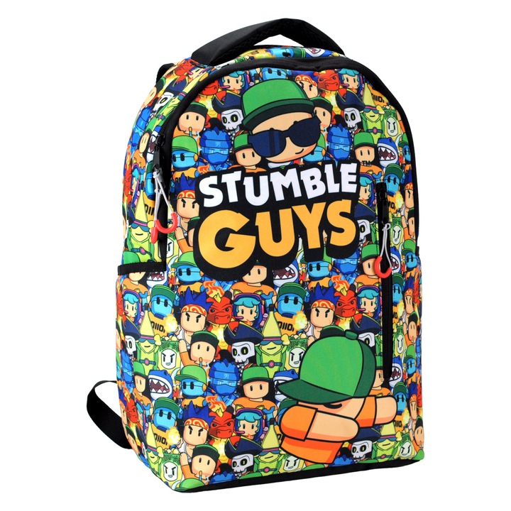 Stumble Gyus 46 cm-es iskolatáska, laptop rekesszel, párnázott hátrésszel és pántokkal