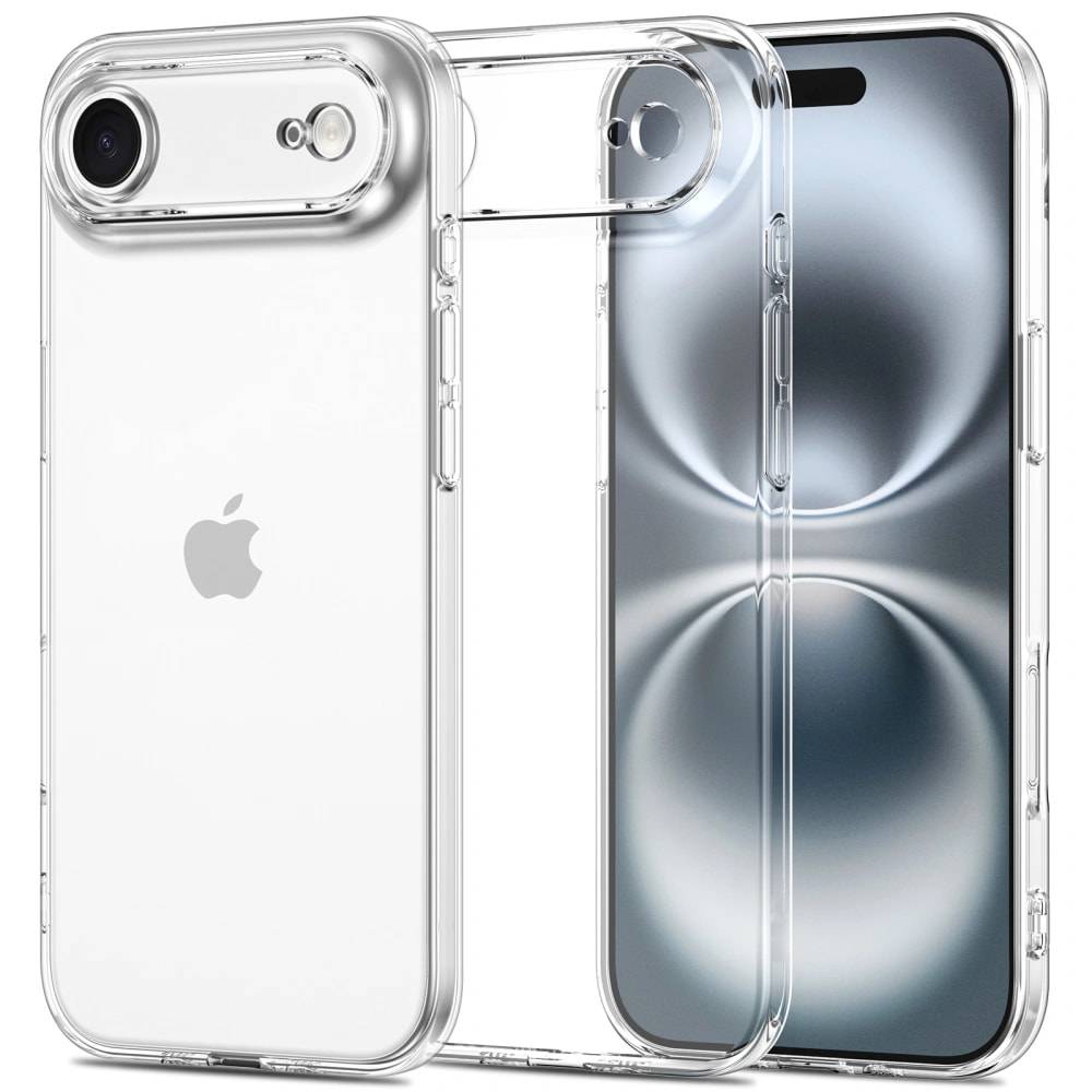 Husa pentru iPhone 17 Air, Anti-Shock 1.5mm, cu protectie lentile, transparenta