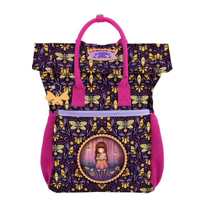 Gorjuss Iskolatáska, Firefly Dawn, 1 Rekeszes, 37x41x17 Cm