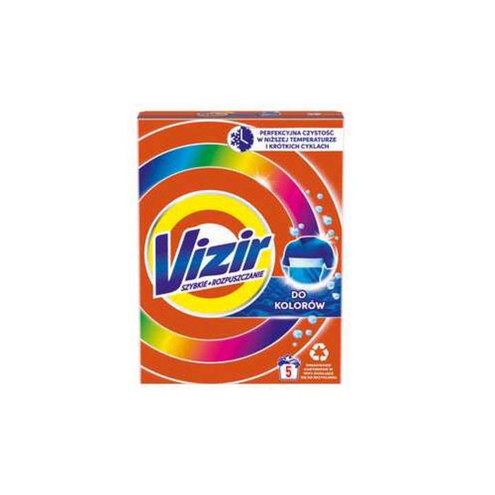 VIZIR mosószer színes ruhákhoz, 275 g