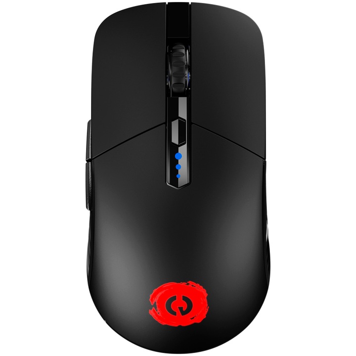 Mouse Gaming Canyon GMW-11, Wired, Wireless 2.4Ghz, 2400 dpi Negru