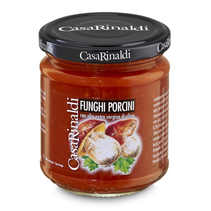 Sos pentru paste ciuperci porcini 190g Casa Rinaldi