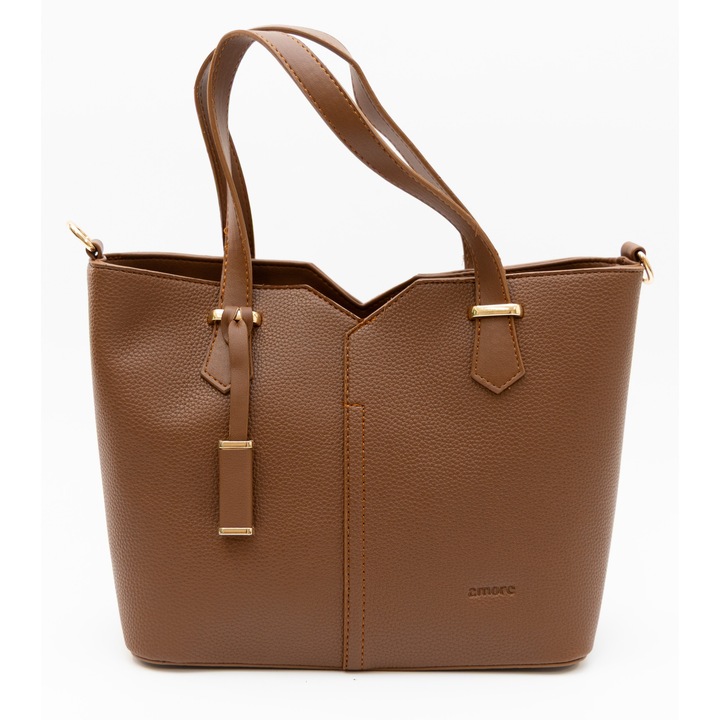 Klasszikus női táska AMORE Aurora, barna