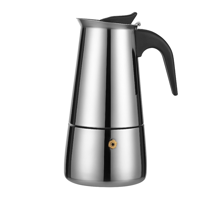 Кафемашина за еспресо от неръждаема стомана с котлон, 200 мл