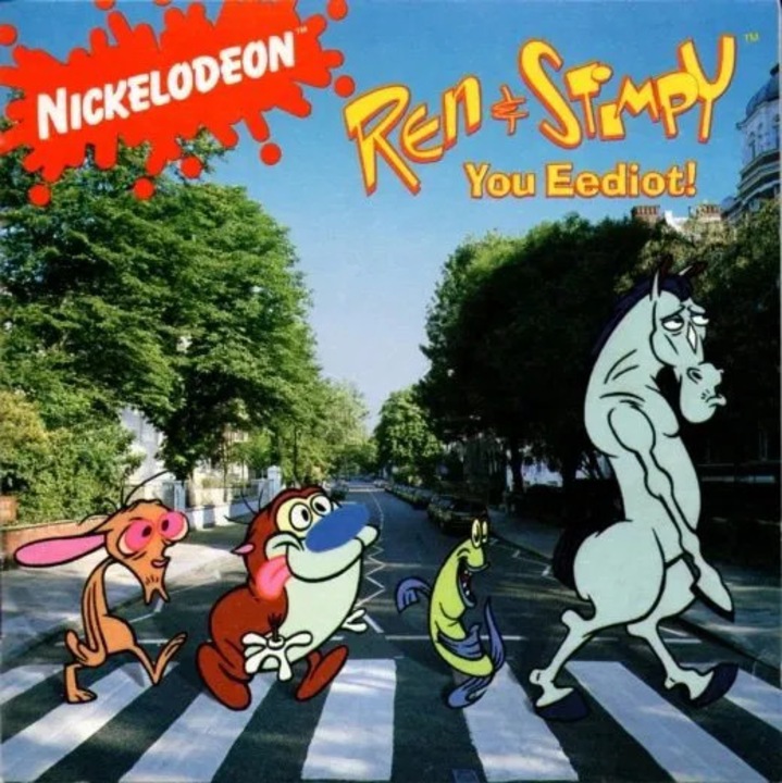Vinil Ren & Stimpy: You Eediot!, Sony Music, design multicolor, LP