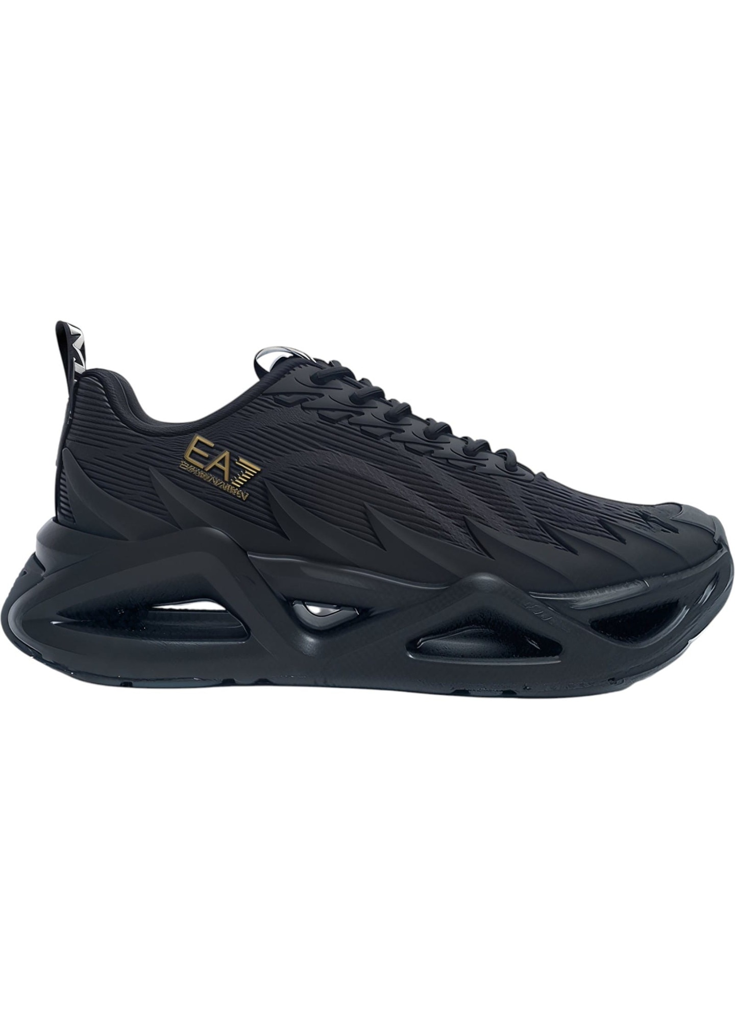 ⭐️Noni⭐️ Pantofi sport Emporio Armani EA7 Infinity Venom Negru Auriu 40 2/3