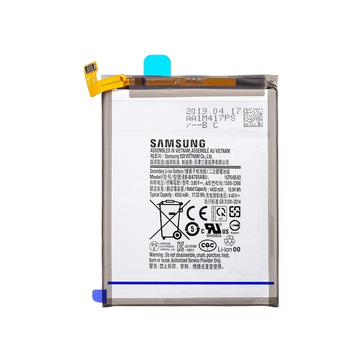 EB-BA705ABU Samsung akkumulátor Li-Ion 4500mAh (Service pack)