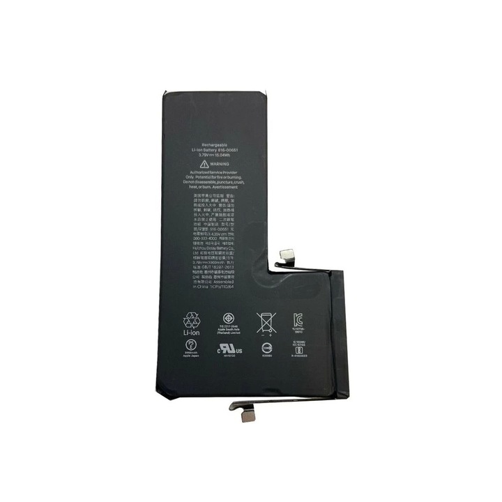 Akkumulátor iPhone 11 Pro Max készülékhez 3969mAh Li-Ion - csomagolás nélküli gyári