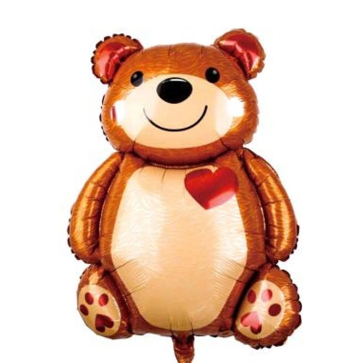 Fólia lufi – Teddy maci alakú – 91x67cm