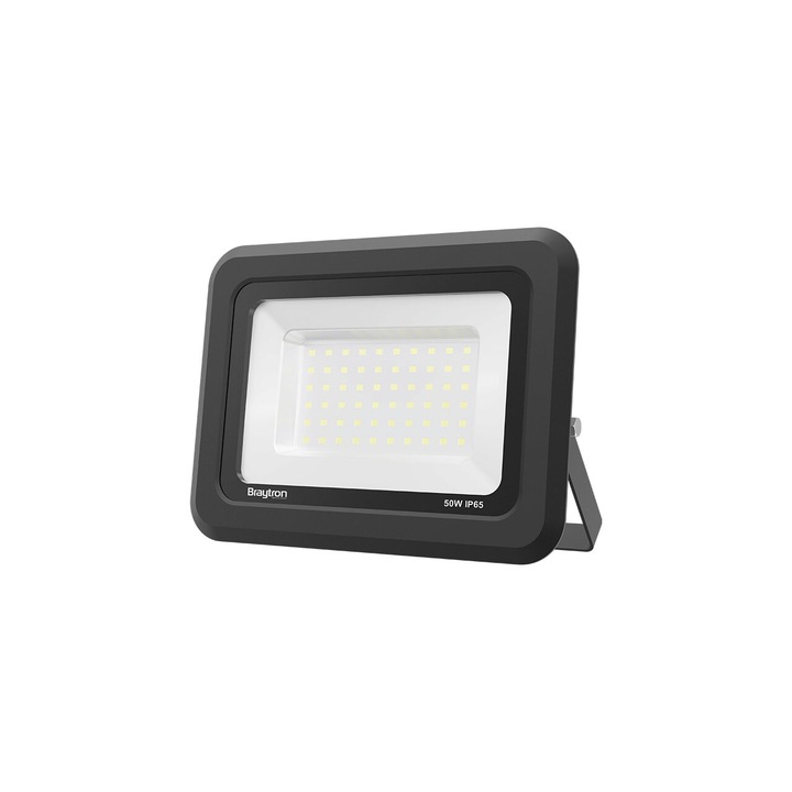 Proiector LED Braytron 50W, SMD, verde, IP65, negru