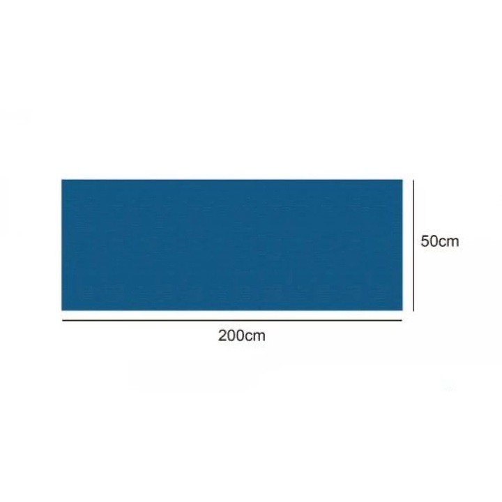 Krepppapír – kékeszöld – 50x200cm - 21g, m²