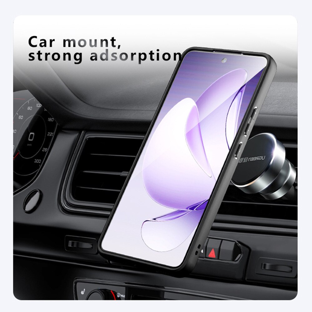 Husa pentru Oppo Reno13 F 4G / Reno13 F 5G / Reno13 FS 5G - Techsuit PureFrost MagSafe - Frosted Black