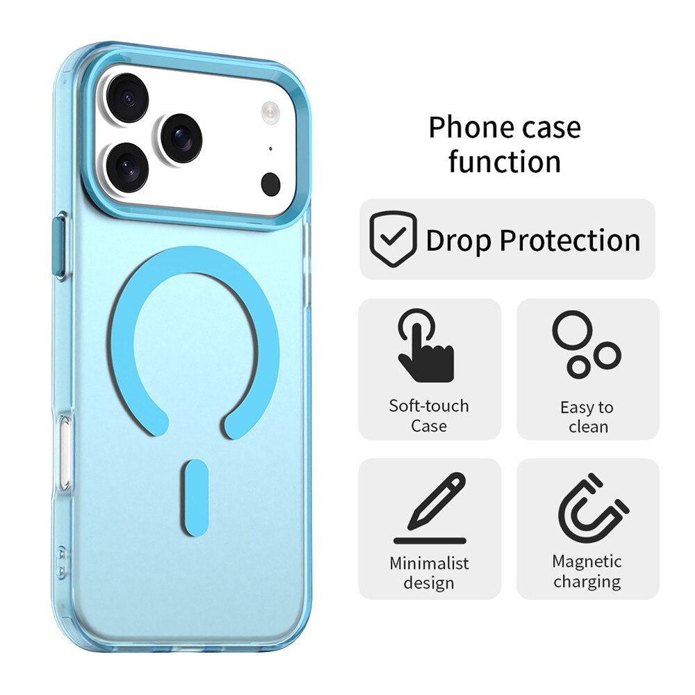 Husa premium pentru Honor 600 / 600 Pro VivaShell Fusion MagFit, Anti-Shock - Protectie Avansata Display & Camera - Design Slim si Elegant - albastru