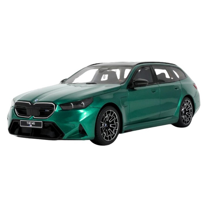 Модел на кола BMW M5 TOURING ISLE OF MAN GREEN 2024 1:18 Gt Spirit (GT509)