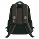 Rucsac Scolar, St. Right, Volcanic Moon, Material Impermeabil, Spate Ergonomic, Bretele Moi Cu Reglare A Lungimii, 3 Compartimente Si Organizator Intern, 39 x 27 x 17 cm, Negru, 1 Bucata