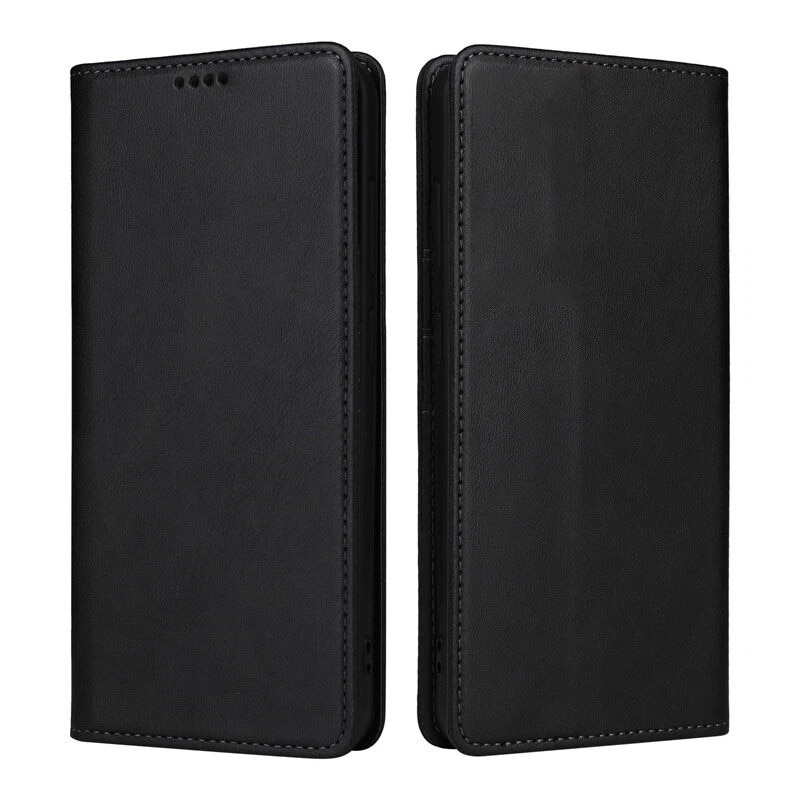 Husa pentru Samsung Galaxy A17 5G Daden® Flip Leather Deluxe, Antisoc, Inchidere magnetica, Buzunar card, Calitate Premium, Negru