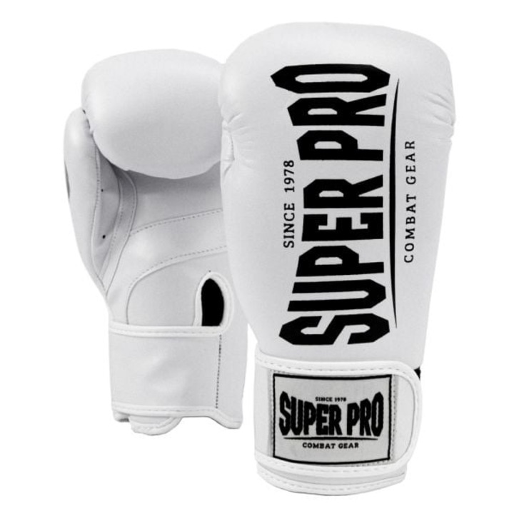 Manusi de Box Super Pro Champ 10oz, confortabile, durabile, alb