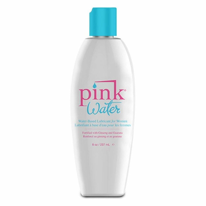 Pink Water vízbázisú síkosító 237 ml, hipoallergén, szagtalan, átlátszó
