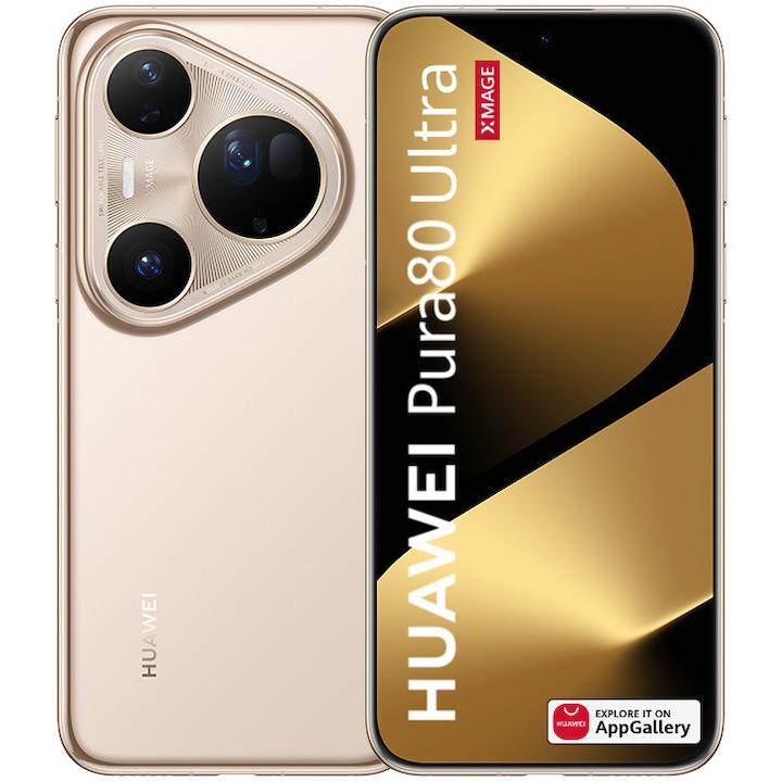 Смартфон Huawei Pura 80 Ultra, 512GB, 16GB RAM, Prestige Gold