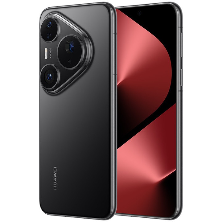 Telefon mobil Huawei Pura 80 Pro, 512GB, 12GB RAM, Glazed Black