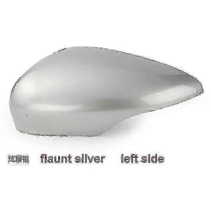 Корпус на странично огледало за Ford Fiesta 2009-2016, сребрист, 13.9x25.7см