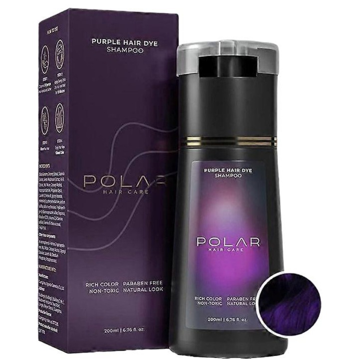Sampon colorant, Polar, 10 minute, violet, 200 ml