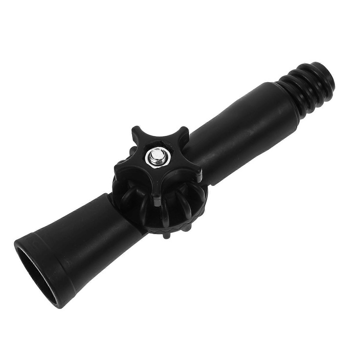 Adaptor telescopic pentru stergerea geamurilor, negru, 13.50x5.20x3.50cm, set