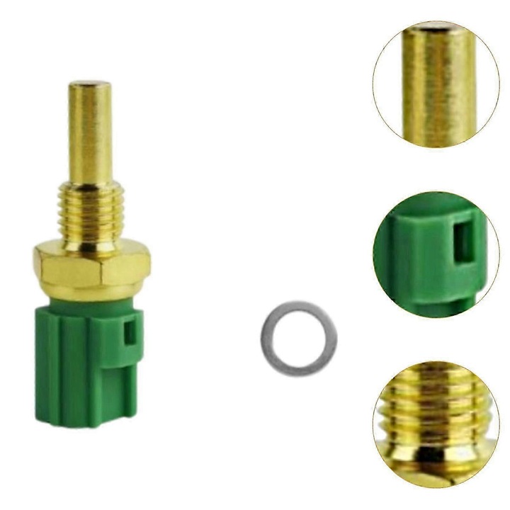 Autó hűtőfolyadék hőmérséklet érzékelő, fém, Ford, Jaguar, KIA, Lexus, Mazda, Toyota, méretek 6x3x3cm, 1 db-os készlet.