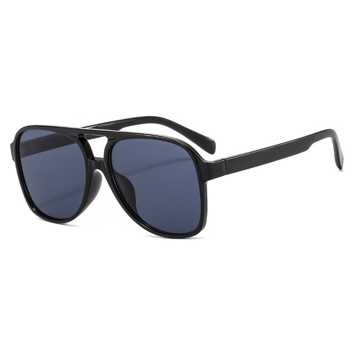 Sunglasses (98061) - UV Protection, for Women and Men - Black / Gray