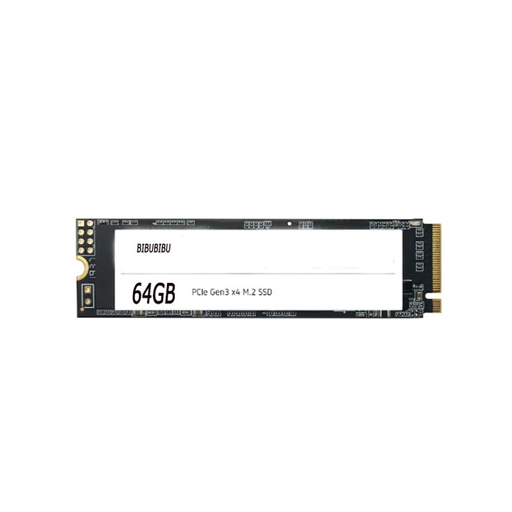 SSD 64GB, bibubibu, M.2, PCIe, rezistent la cutremure, impacturi