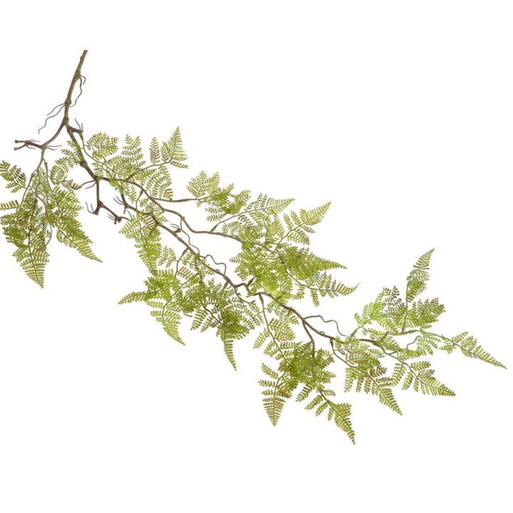 Planta artificiala BIOTERR Paproc, 100cm, verde, decor terrariu