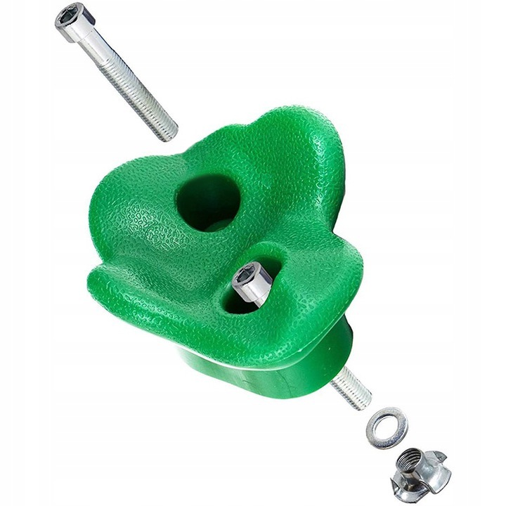Set 20 pietre de escalada colorate pentru copii, dimensiuni 10,5x11,6cm x 8-9cm, rezistente la UV, pentru interior si exterior