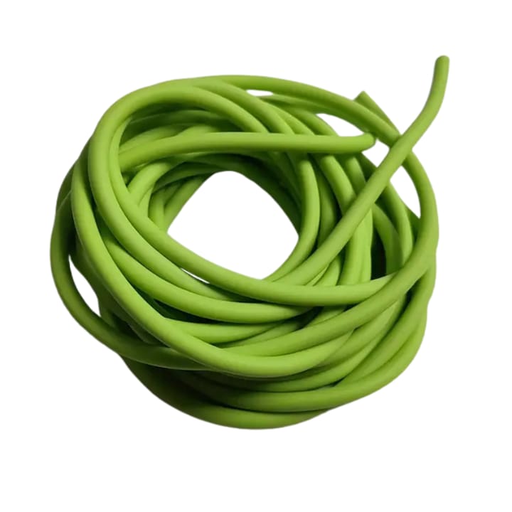 Tub flexibil pentru prastie, fitness, latex, 0, 3 m, verde