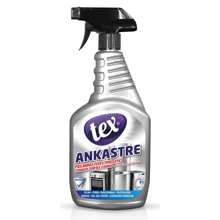 Solutie de curatat pentru inox spray TEX 750 ml