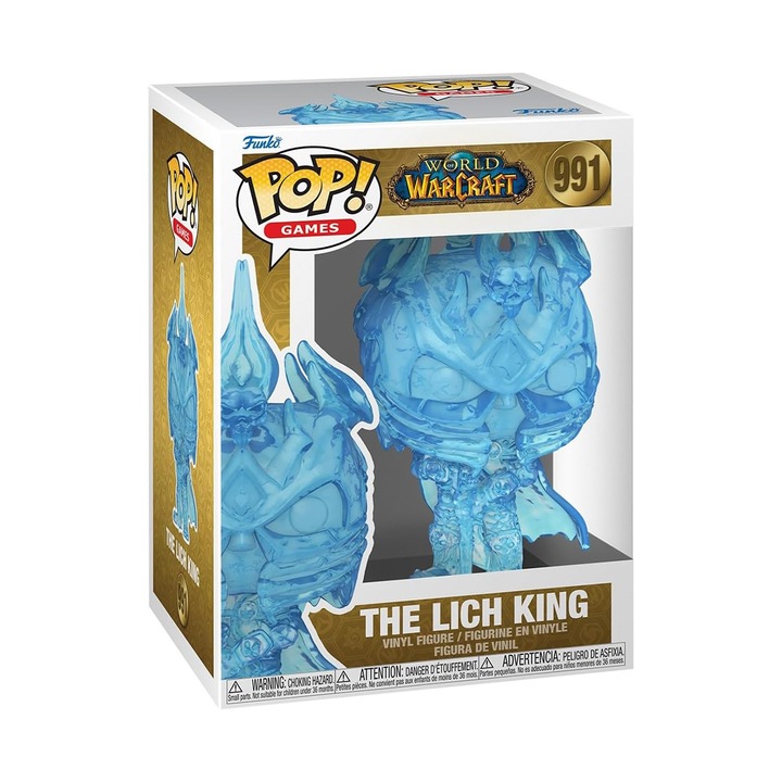 Figurina de colectie Funko POP! Games − Warcraft: Lich King #991