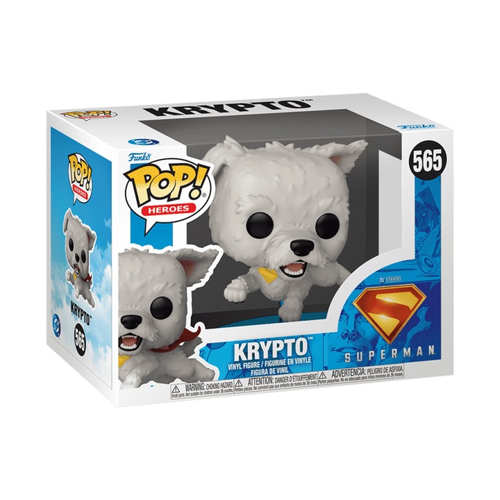 Figurina de colectie, Funko POP! KRYPTO seria Superman, multicolor