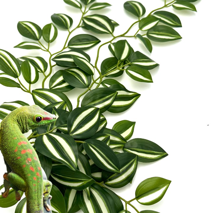 Planta artificiala tropicala pentru terariu, BIOTERR, 50x30cm, rezistenta la umiditate