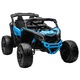 Електрическа кола UTV Premier 4x4 Can-Am Maverick Turbo, 1 място, 24V, EVA гуми, седалка от еко кожа, синя