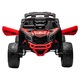 Кола UTV Premier 4x4 Can-Am Maverick Turbo, 1 място, 24V, електрическа, EVA гуми, седалка от екологична кожа, червена