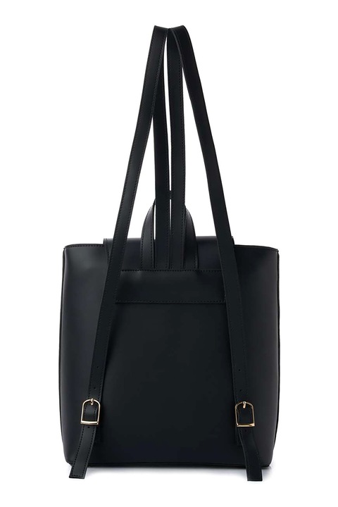 Lucky Bees, Rucsac din piele ecologica, Negru