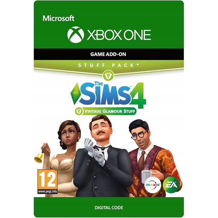 Licenta Joc The Sims 4 Vintage Glamour Stuff Xbox One/X/S Key (Cod Activare Instant)