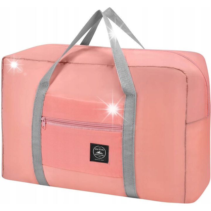 Flintronic utazótáska, kézipoggyász, 45x31cm, vízálló, összecsukható, nagy űrtartalmú