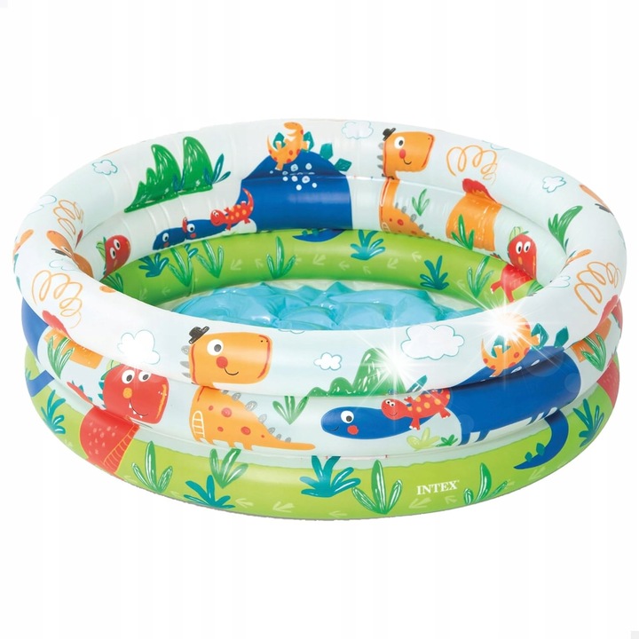 Gyermekmedence, Intex, színes, 61x22cm, ideális nyárra