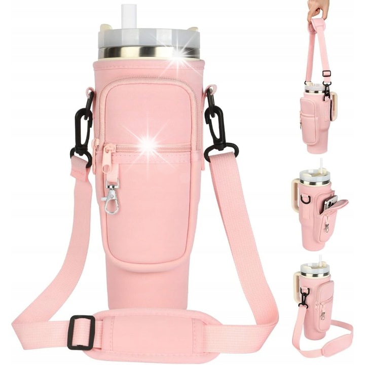 Italtáska, rózsaszín, Stanley poharakhoz