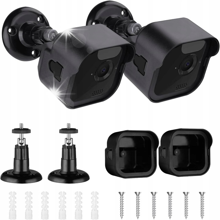 Комплект стойки и защитни калъфи за камери, Черен