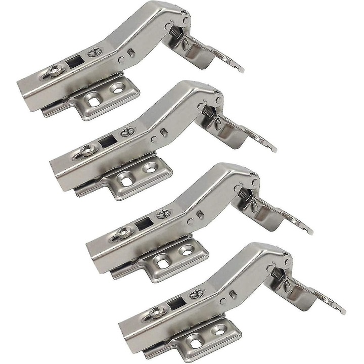 45°-os sarokpántok, 35 mm, csillapított záródású mechanizmussal, 14-24 mm vastagságú ajtókhoz, 45 darabos készlet