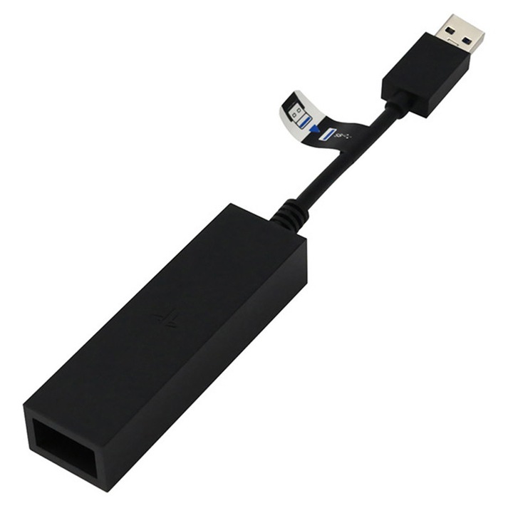 Cablu adaptor PS5 VR, 19.5cm, USB, negru