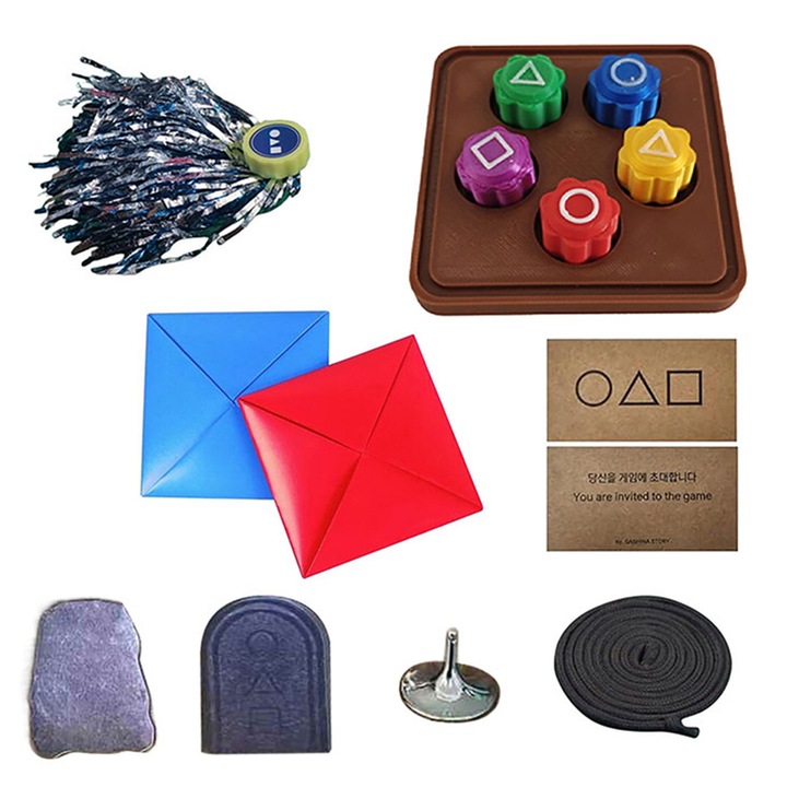 Népszerű játékszett, Jebi Chagi, 5 játéktípus, többszínű, méret a képnek megfelelően